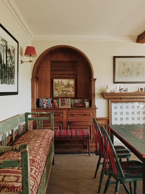 Wood Panelling, Childrens Bathroom, Mews House, Antique House, California House, Viborg, Prince Henry, Cottage Interior, Thatched Cottage