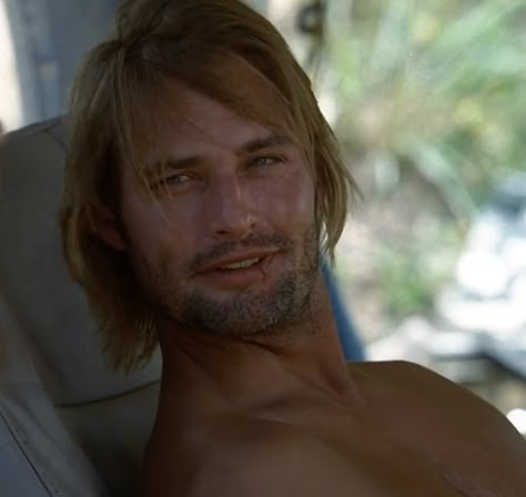 Josh Holloway as James "Sawyer" Ford | LOST S1 Sawyer Lost, Sayid Jarrah, Lost Tv Series, James Ford, Josh Holloway, Lost Tv Show, John Locke, Character Analysis, Alphabetical Order