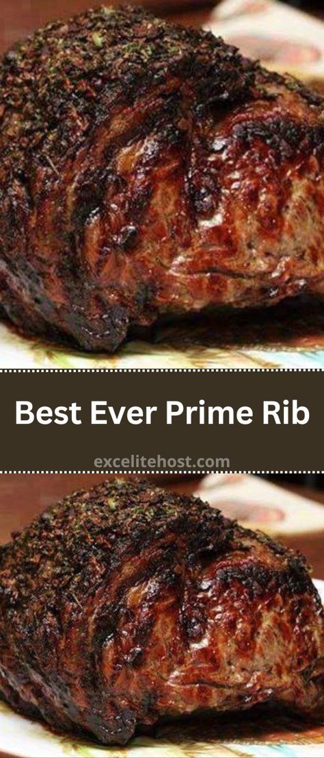 Cooking Prime Rib Roast, Prime Rib Steak, Prime Rib Roast Recipe, Perfect Prime Rib, Cooking Prime Rib, Rib Roast Recipe, Rib Steak, Standing Rib Roast, Prime Rib Recipe