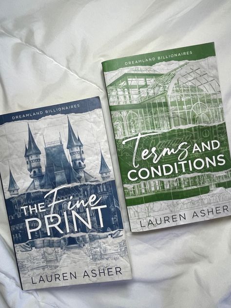 Terms And Conditions Lauren Asher, Dreamland Billionaires, Lauren Asher, The Fine Print, Beautiful Book Covers, Romantic Books, Fictional World, Fine Print, Terms And Conditions