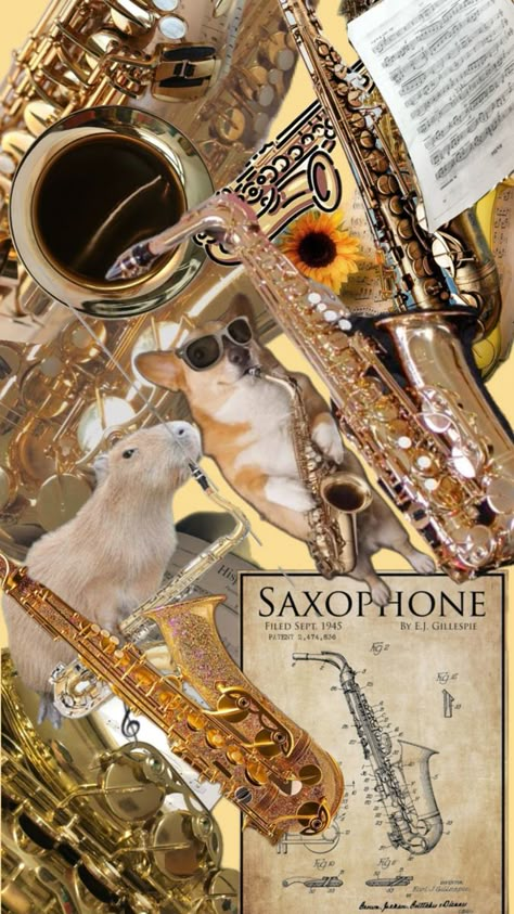 The saxophone!! #Music #Saxophone Alto Saxophone Sheet Music With Letters, Bari Saxophone Aesthetic, Baritone Saxophone Aesthetic, Alto Saxophone Aesthetic, Saxophone Aesthetic Wallpaper, Saxophone Jokes, Saxophone Aesthetic, Musik Aesthetic, Bari Saxophone