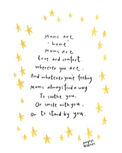 ✨✨✨ We give yourselves a rough ride sometimes don’t we, but a good Mum is just ‘home’, there’s no other way to describe it, they are everything to their family. 💛 So if you’re a Mum reading this, just know you’re loved beyond measure, you’re irreplaceable, and you’re doing a very good job. ✨ (This one is still on my website from Mother’s Day! Search “mum” and it will bring it up) Mum Best Friend Quotes, Protective Mum Quotes, To Mother From Daughter Quotes, Mom Is My Best Friend Quotes, Good Mum Quotes, Quote For Mom From Daughter, Scrapbook Ideas For Mum, Love My Family Quotes Happiness, Love You Mom Quotes From Daughter