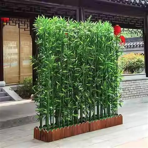 Amazon.com : Outdoor Artificial Bamboo Tree, Floor Partition Screen for Parlor Reception Room, Balcony Deck Porch Landscaping, Freestanding Privacy Fence (Size : 100cm/39.4in-16X1.8m Pole) : Patio, Lawn & Garden Bamboo Plant Decor, Bamboo Privacy Fence, Artificial Flowers Outdoors, Balcony Dining, Reading Rooms, Deck Outdoor, Balcony Privacy Screen, Porch Landscaping, Bamboo Privacy