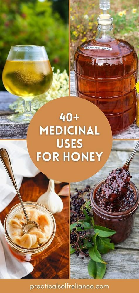 Step into the healing world of honey with our 40+ Medicinal Uses for Honey guide. As part of our Herbalism Recipes & Natural Remedies, discover the magic of herbal infused honey, honey mask for acne, and the soothing honey cough remedy. Honey Cough Remedy, Uses For Honey, Herbalism Recipes, Herbs Medicine, Honey Uses, Medicine Recipes, Infused Honey, Herbal Medicine Recipes, Home Apothecary