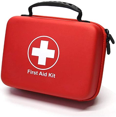 Amazon.com : Compact First Aid Kit (228pcs) Designed for Family Emergency Care. Waterproof EVA Case and Bag is Ideal for The Car, Home, Boat, School, Camping, Hiking, Office, Sports. Protect Your Loved Ones. : Sports & Outdoors Camping First Aid Kit, Survival First Aid Kit, Emergency First Aid Kit, Emergency First Aid, Emergency Survival Kit, Medical Bag, Family Emergency, Emergency Care, Medical Kit