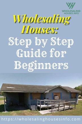 Wholesaling Real Estate Step By Step, Real Estate Investing For Beginners, Wholesale Real Estate For Beginners, Real Estate Investor Marketing, Real Estate Wholesaling, House Investment, Wholesaling Real Estate, Investing Real Estate, Wholesaling Houses