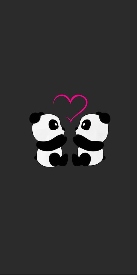 Download Panda Love wallpaper by LittleMoth14 - 4f - Free on ZEDGE™ now. Browse millions of popular amor Wallpapers and Ringtones on Zedge and personalize your phone to suit you. Browse our content now and free your phone Panda Wallpaper Iphone, Panda Bears Wallpaper, Panda Background, Cute Panda Drawing, Cute Panda Cartoon, Panda Images, Panda Drawing, Panda Bears, Panda Art