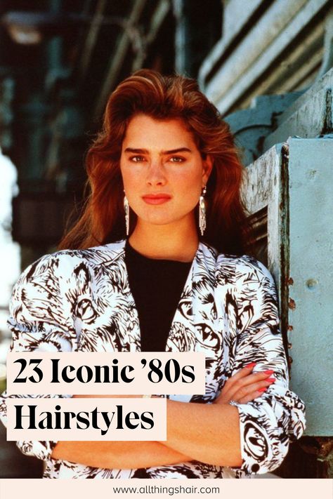 Think '80s hair is best left in the '80s? Well, think again, because these 1980s women's hairstyles are seriously hot! 1980 Hairstyles, Short Prom Hairstyles, 1980s Hairstyles, Rep Stadium Tour, 80s Hair And Makeup, 80s Hair Styles, 80 S Hairstyles, 80s Vintage Fashion, 80’s Hair