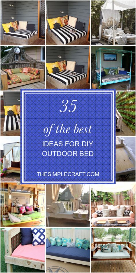 Diy Outdoor Bed Elegant Apprentice Extrovert Diy Outdoor Day Bed Reveal Diy Patio Bed Daybeds, Outdoor Day Beds Patio, Patio Daybed Diy, Diy Outdoor Day Bed, Daybed Diy Outdoor, Backyard Daybed Ideas, Outdoor Daybed Mattress Cover, Pallet Day Beds Outdoor, Outdoor Bed Diy