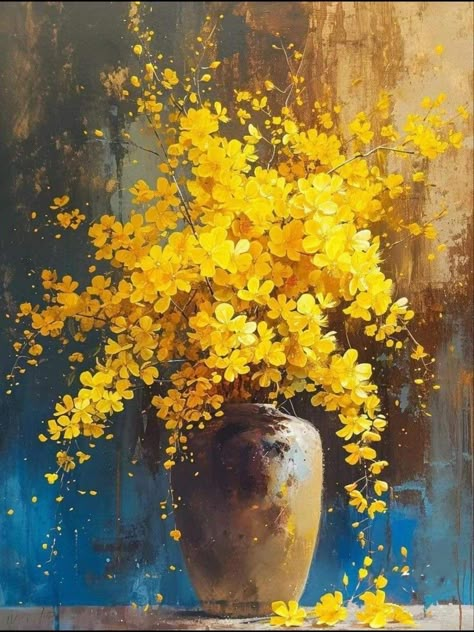 Abstract Flower Art, Flower Painting Canvas, Soyut Sanat Tabloları, Landscape Art Painting, 수채화 그림, Nature Art Painting, Diy Canvas Art Painting, Amazing Art Painting, Flower Art Painting