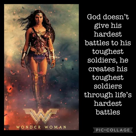 Superwoman Aesthetic, Warrior Woman Of God, Warrior Princess Quotes, Wonder Woman Quotes, Wonder Woman Tattoo, Superhero Quotes, Spiritual Warfare Prayers, Wonder Woman Art, Superman Wonder Woman