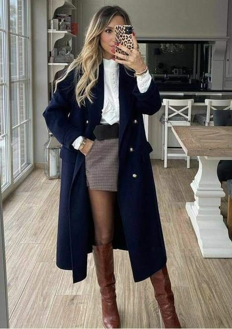 Rok Outfit, Comfy Fall Outfits, Preppy Fall, Winter Attire, Woman Dresses, Fashion Hacks Clothes, Looks Chic, Fall Outfit Ideas, Outfit Inspo Fall