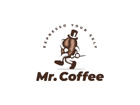 Coffee Logo Design Ideas, Coffee Logo Design, Cup Logo, Mr Coffee, Logo Design Ideas, Coffee Logo, Global Community, Creative Professional, Design Ideas