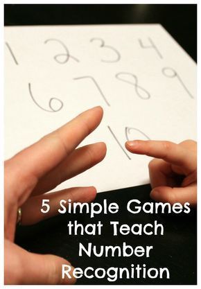 Teaching Numbers, Prek Math, Numbers Preschool, Number Recognition, Homeschool Math, E Mc2, Math Numbers, Learning Numbers, Teach Kids