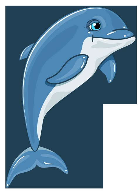 Swimming With Dolphins, Dolphin Clipart, Cartoon Dolphin, Dolphin Drawing, Cartoon Sea Animals, Dolphin Painting, Dolphins Tattoo, Dolphin Coloring Pages, Dolphin Art