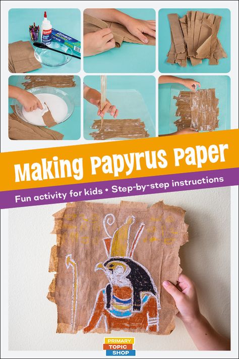 Papyrus Plant, Ancient Egypt Lessons, Ancient Egypt Crafts, Ancient Egypt Activities, Ancient Egypt For Kids, Egypt Lessons, Egypt Activities, Egyptian Crafts, Ancient Egypt Projects