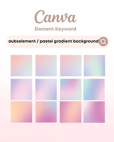 Canva Backround Ideas, Canva Gradient Background, Canva Gradient Elements, Canva Pubmats Ideas, Canva Elements Background, Canva Background Elements, Canva Ideas Design Backgrounds, Canva Slide Ideas, Canva Background Keyword