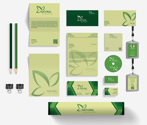 Professional Stationary Design, Stationary Business Card, Stationary Kit Design, Branding Design Stationery, Office Stationary Design, Stationary Graphic Design, Brand Stationary Design, Graphic Design Stationary, Corporate Stationary Design