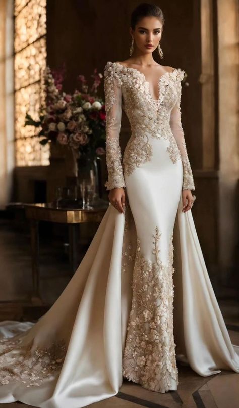 جورج حبيقة, Dress Boutiques, Dubai 2023, Wedding Dresses Ideas, Body Decor, Mesh Embroidery, Gowns Dresses Elegant, Wedding Dress Boutiques, Fairytale Dress