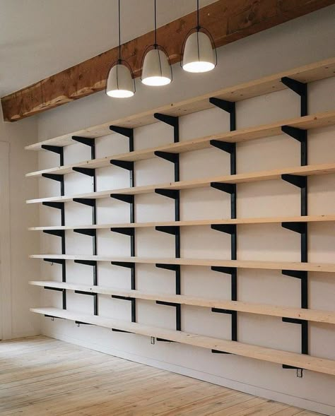 Outsmart Small Space with These 50 Creative Garage Storage Ideas ~ Matchness.com Rak Sepatu Diy, Green Hallway, Diy Shoe Rack, Garage Organize, Entrance Modern, Modern Hallway, Narrow Hallway, Craft Room Storage, Diy Flooring