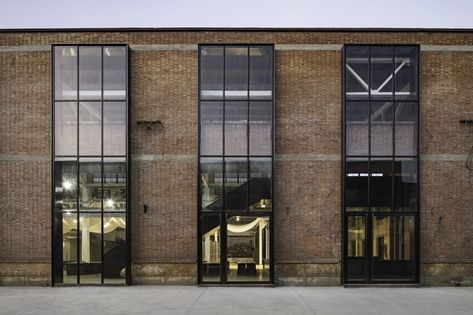 Gallery of 'Re-Veil' Factory Regeneration / Superimpose Architecture  - 3 Factory Facade, Warehouse Architecture, Renovation Facade, Industrial Facade, Architecture Renovation, Retail Facade, Factory Architecture, China Architecture, Renovation Architecture