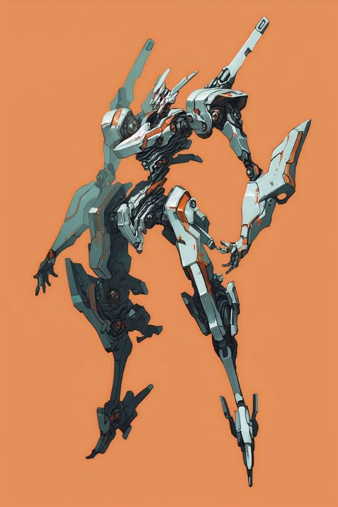 Armored Core Mech, Mech Concept Art, Dieselpunk Mech, Mecha Art, Mech Art, Mech Design, Mecha Design, Armor Drawing, Arte Punk