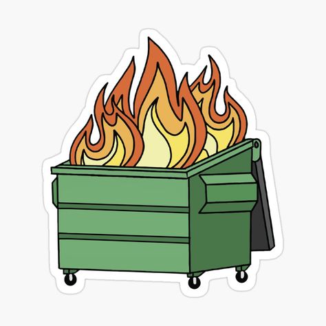 2020 funny Dumpster Fire by stivenes | Redbubble Dumpster Fire Meme Funny, Dumpster Fire Drawing, Dumpster Fire Tattoo, Christmas Gift Videos, Archangel Tattoo, Bored Jar, Fire Drawing, Dumpster Fire, Cute Cat Face