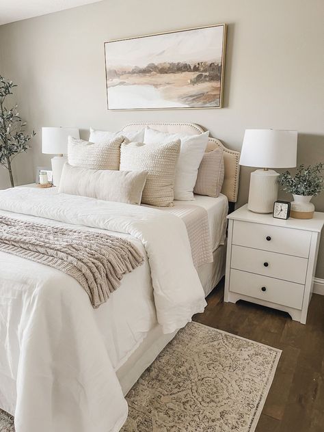 Master Remodel, Neutral Bedroom Decor, Neutral Bedrooms, Calming Bedroom, Bedrooms Decor, Clean Bedroom, Redecorate Bedroom, Master Bedrooms, Room Makeover Bedroom