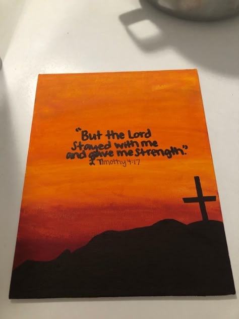 Painting Ideas On Canvas Zach Bryan, Cute Paintings Sunset, Paint Night Ideas Easy Christian, Painting Ideas Christian Easy, Verse Paintings Canvas, Canvas Painting Ideas Scripture, Bible Quote Paintings On Canvas, Bible Verse Parking Spot Painting, Christian Paint Night Ideas