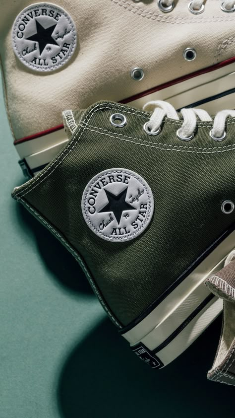 Male Converse, Converse Shoes Photography, Converse Men Aesthetic, Beige Converse Sneakers For Streetwear, Classic Converse Canvas Shoes For Streetwear, Converse 70s, Shoe Rotation, Aesthetic Converse, Converse Classic