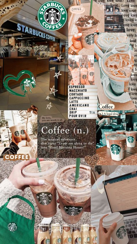 #starbucksaesthetic #starbucks #starbucksdrinks #starbuckslovers #star #bucks #preppy #aesthetic #aestheticboard #coffee #coffeeshop #yummy #drink Starbucks Wallpaper, Good Morning Honey, Espresso Love, Star Bucks, Honey Coffee, Americano Coffee, Girl Wallpapers, Girly Wallpapers, Cute Blue Wallpaper