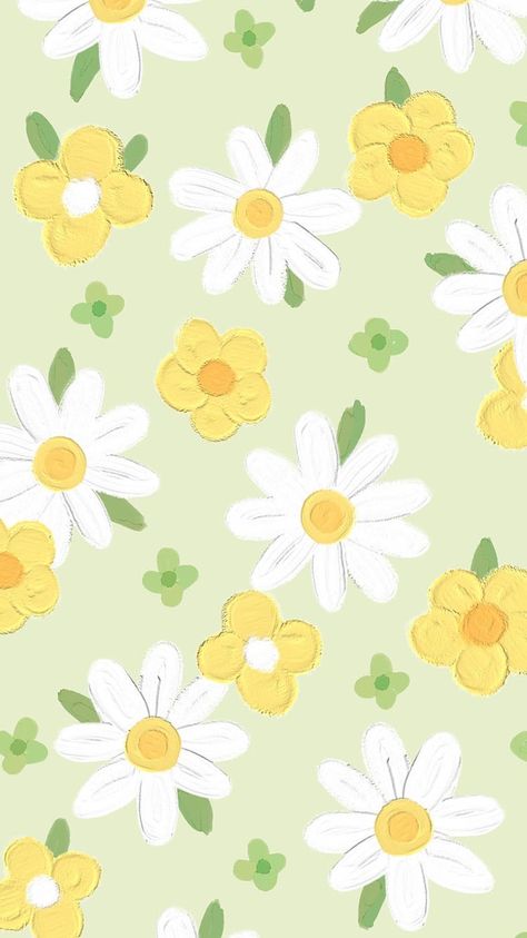 Cute Wallpapers Yellow Pastel, Daisy Background Wallpapers, Daisy Lockscreen, Daisy Wallpaper Iphone, Daisy Wallpaper Aesthetic, Cute Daisy Wallpaper, Daisy Flower Background, Daisy Phone Wallpaper, Frühling Wallpaper