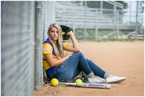 Softball Pictures Poses, Softball Photography, Song Photography, Softball Field, Lake Love, Softball Photos, Softball Senior Pictures, Senior Softball, Senior Photoshoot Poses