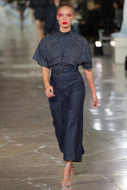 Kenzo, Look #3 Denim Runway, Kenzo Fashion, Everyday Fashion Outfits, Denim Day, 2017 Fashion Trends, Denim Trends, Looks Chic, Denim Design, Mode Inspiration