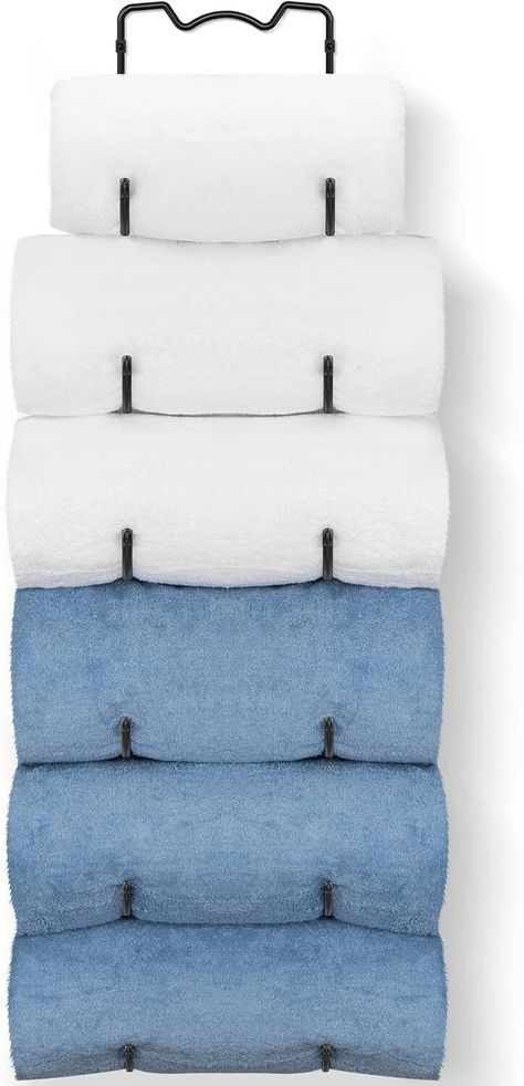 Bathroom towel rack