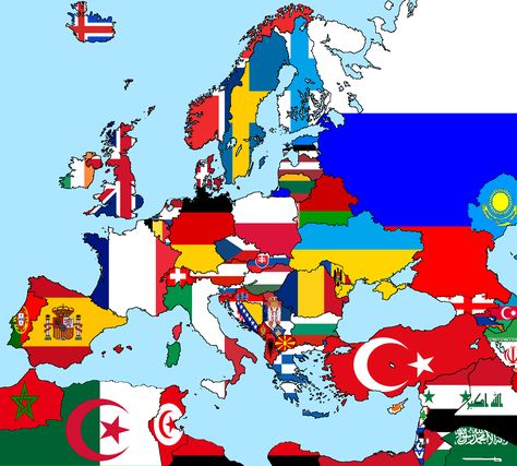 Flag Map of Modern Europe Flags Of Europe, World Map Europe, Flag Of Europe, Flags Europe, 90s Wallpaper Hip Hop, European Map, Flag Coloring Pages, Geography Map, East Berlin