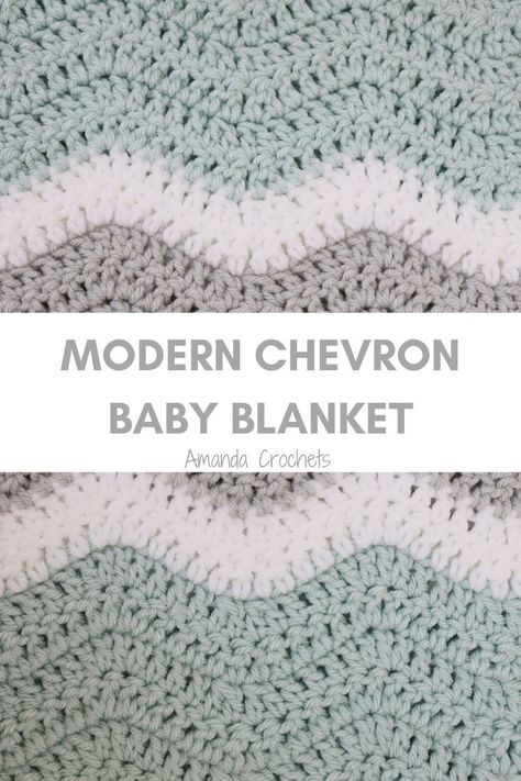 Double Crochet Chevron Blanket, Crochet Ripple Baby Blanket, Chevron Crochet Blanket Pattern, Crochet Chevron Baby Blanket, Chevron Crochet Patterns, Crochet Blanket Tutorial, Crochet Blanket Chevron, Crochet Ripple Blanket, Crochet Chevron