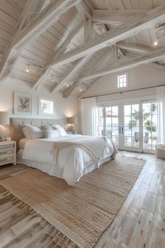 Dream Boho Bedroom, Home Bedroom Aesthetic, House Interior Cozy Bedroom, Home White Aesthetic, Modern Farmhouse Interior Design Bedroom, Elegant Cozy Bedroom, Farmhouse Room Bedrooms, Athestic Room, Dream House Inside