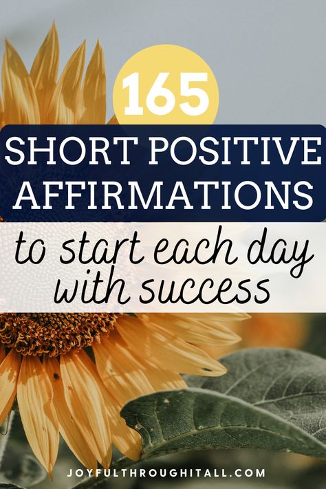 Short Positive Affirmations to start your day Positive Uplifting Quotes Encouragement Short, Positive Affirmation Quotes For Him, Daily Words Of Affirmation, Daily Affirmations Positive, Short Daily Affirmations, Positive Daily Affirmations For Women, Positive Self Affirmations For Teens, Positive Mindset Affirmations, Short Positive Affirmation Quotes