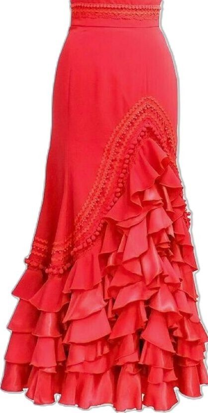 Flamenco Dresses, Flamenco Fashion, Flamenco Costume, Flamenco Skirt, Flamenco Dress, Long Skirt Fashion, Argentine Tango, Fancy Dresses Long, Red Skirt