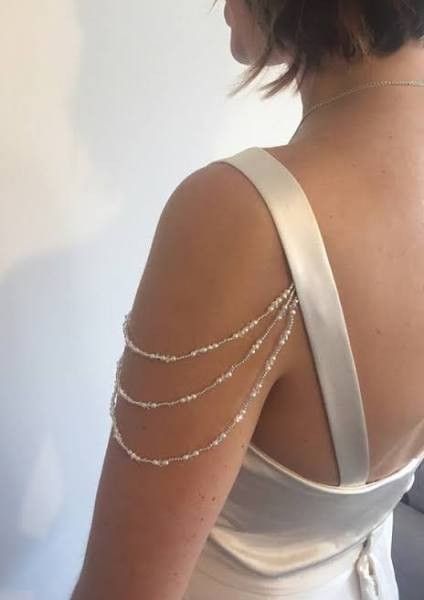 Arm Jewellery, Shoulder Jewellery, Bridal Backdrop, Samantha Wedding, Backdrop Necklace, Shoulder Piece, Shoulder Jewelry, Look Boho Chic, Arm Accessories