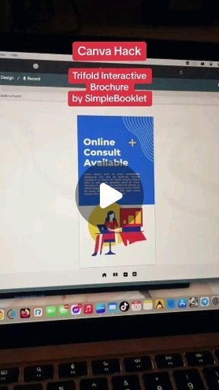 Canva on Instagram: "Comment "Me" If you want to get Canva templates bundle! 
Create an interactive Trifold Brochure using SimpleBooklet. 🦋💫 #simplebooklet #simplebookletdesign #canva #canvaph #socialmediamarketi ng #socialmediamanager #digitaldesig #trending #graphicdesign #virtualas sistant #va" Digital Brochure Design Layout, Canva Brochure Ideas, Template Banner Youtube, Digital Brochure Design, Template For Ppt, Canva Templates Free, Youtube Template, Template Heart, Template Name