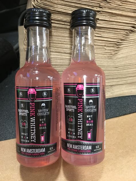 New Amsterdam Vodka Pink Whitney 50ml’s Now In Stock! Pink Whitney Shooters, Pink Whitney Shots, Pink Whitney Aesthetic, Pink Whitney Vodka Drinks, New Amsterdam Vodka, Pink Liquor, Pink Whitney, Pink Vodka, Pink Alcohol