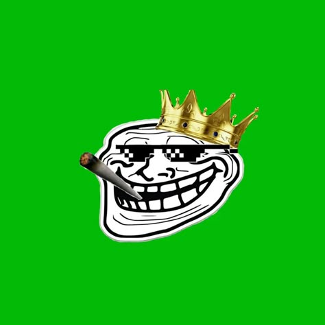 Troll Face Png Green Background, Real Sigma, Chad Image, Free Funny Videos, Green Screen Photo, Album Cover Wallpaper, Scary Photos, Profile Dark, Disney Character Drawing