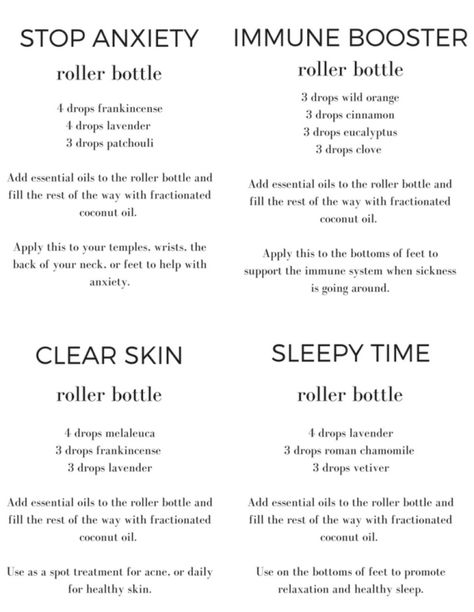 We just love using essential oils in our home.  We have taken advantage of their powerful properties, for helping with restful sleep, boosting immunity, soothing an upset tummy, opening up congested airways, and so much more.Since essential oils are 50- 70 times more powerful than herbs, they are often too potent to place directly on the skin, especially that of a child.That is why it is so great to already have them diluted and ready to roll on. Essential Oil Blends Roller, Oil Roller Bottle Recipes, Essential Oil Roller Bottle Recipes, Roller Bottle Recipes, Essential Oils For Colds, Essential Oil Roller Balls, Essential Oil Combinations, Essential Oils For Headaches, Roller Blends