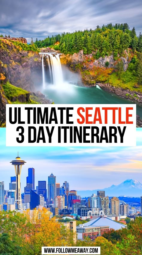 Travel Seattle, Seattle Itinerary, Seattle Weekend, Weekend In Seattle, Washington Things To Do, Seattle Travel Guide, Seattle Vacation, Things To Do In Seattle, Pacific Northwest Travel