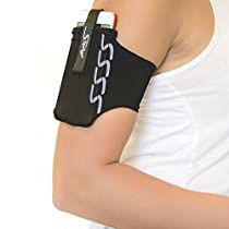 Check this out! Running Phone Holder, Phone Arm Band, Running Arm Band, Slim Jims, Small Palms, Smartphone Holder, Marathon Running, Outdoor Workouts, Performance Fabric