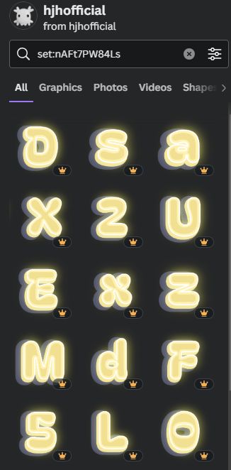 Canva Element Letter collection – 3D Moonligh Canva Keywords Letters, Letter Elements Canva, Canva Pro Elements Keyword, Canva Alphabet Element Keyword, Keyword Canva Font, Canva Letter Element, Canva Keywords Elements, Typography Abc, Canva Pro Elements