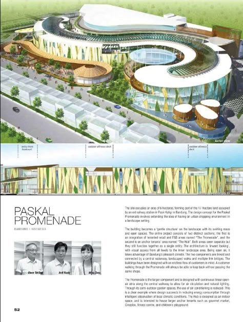 Architecture@ Yearbook series offers insight into how city skylines and urban landscapes are set to change by featuring future projects in Asia-Pacific. Each yearbook showcases projects that are going to be constructed in the following year, selected from more than 100,000 future projects reported by BCI researchers. Mall Concept Design, Future School Design Architecture, Park Design Architecture, Mall Design Architecture Plan, Mall Architecture Design, School Of The Future Architecture, Building Design Concept, Concept For School Design Architecture, Mall Project Architecture