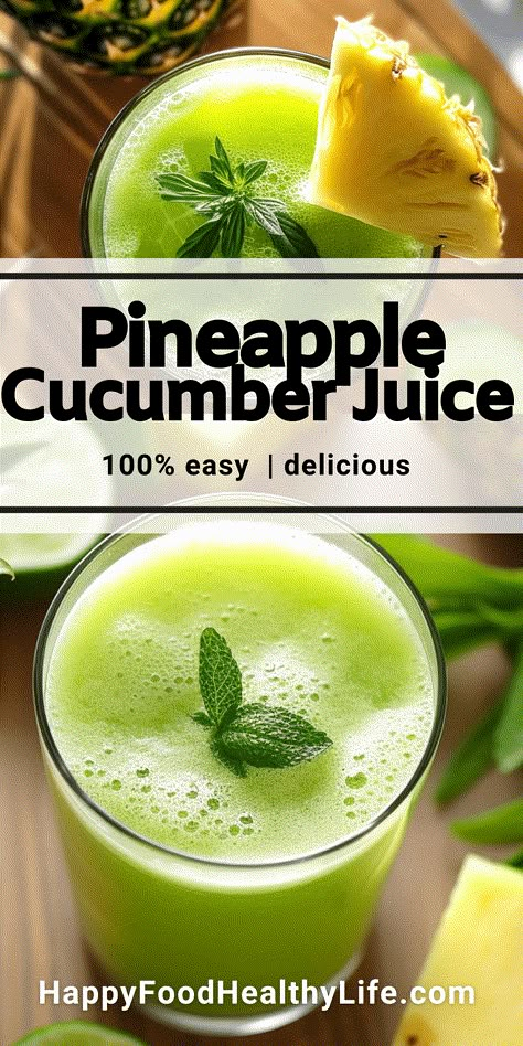 Pineapple and Cucumber Juice Recipe Pineapple And Carrot Juice, Organic Pineapple Juice, Pineapple Juice Drinks Healthy, Juicer Recipes With Pineapple, Pineapple And Cucumber Juice Cleanse Recipe, Pineapple For Inflammation, Juice With Cucumber, Pineapple Cucumber Water, Cucumber Lime Juice Recipe